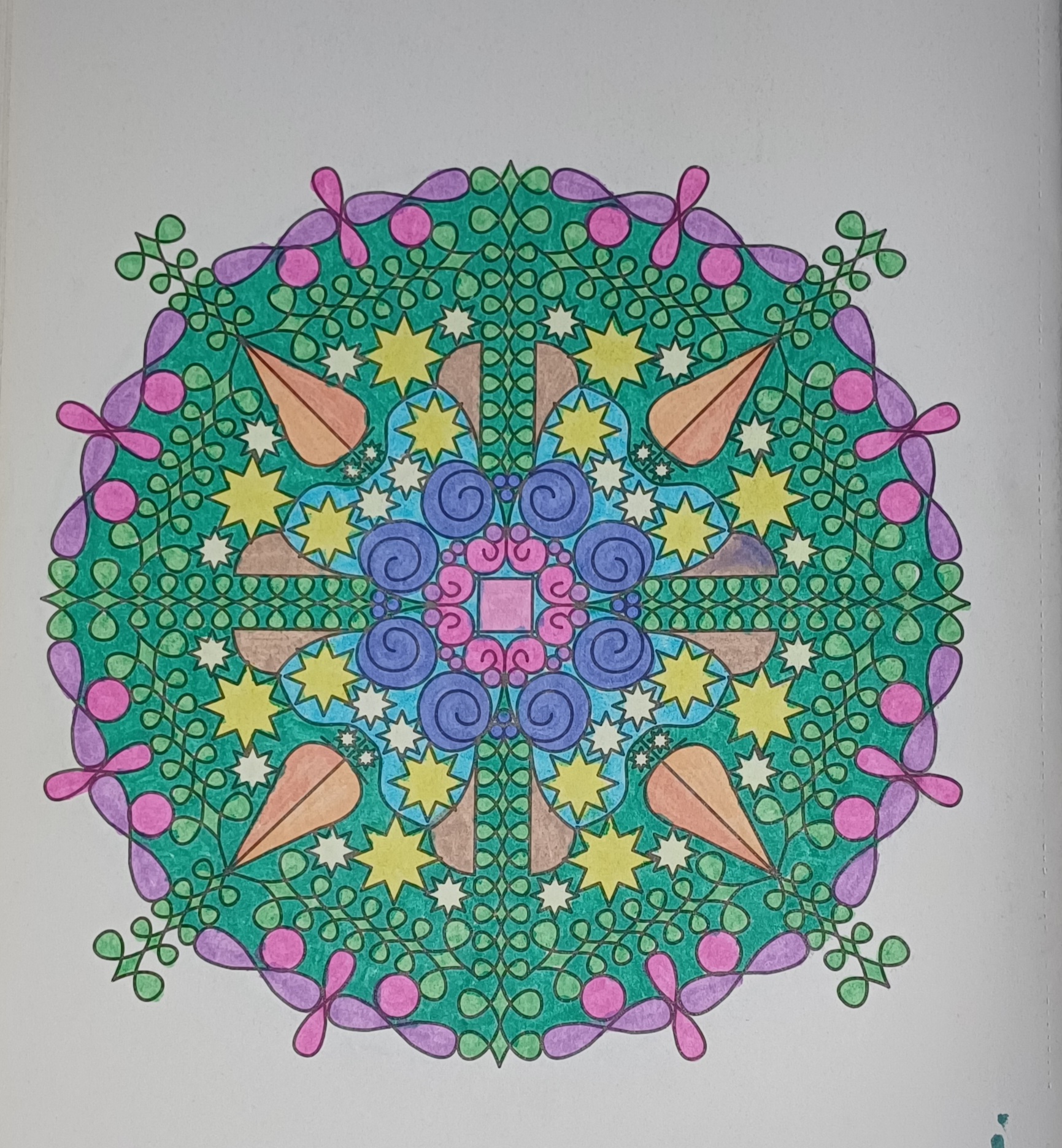 Colouring Mandala