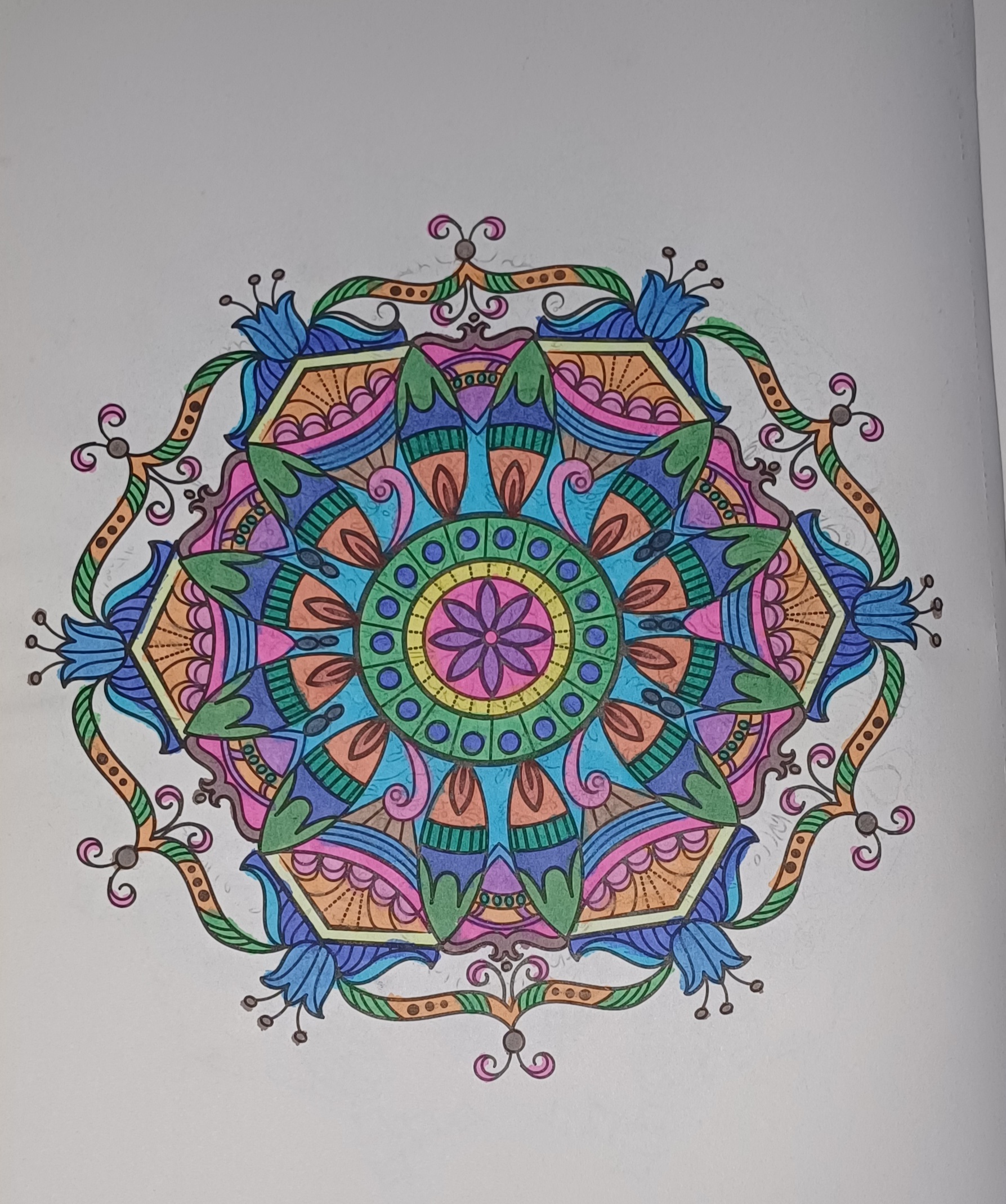 Colouring Mandala